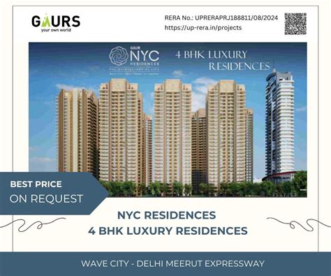 Gaurs Group's Gaur NYC Residences  .